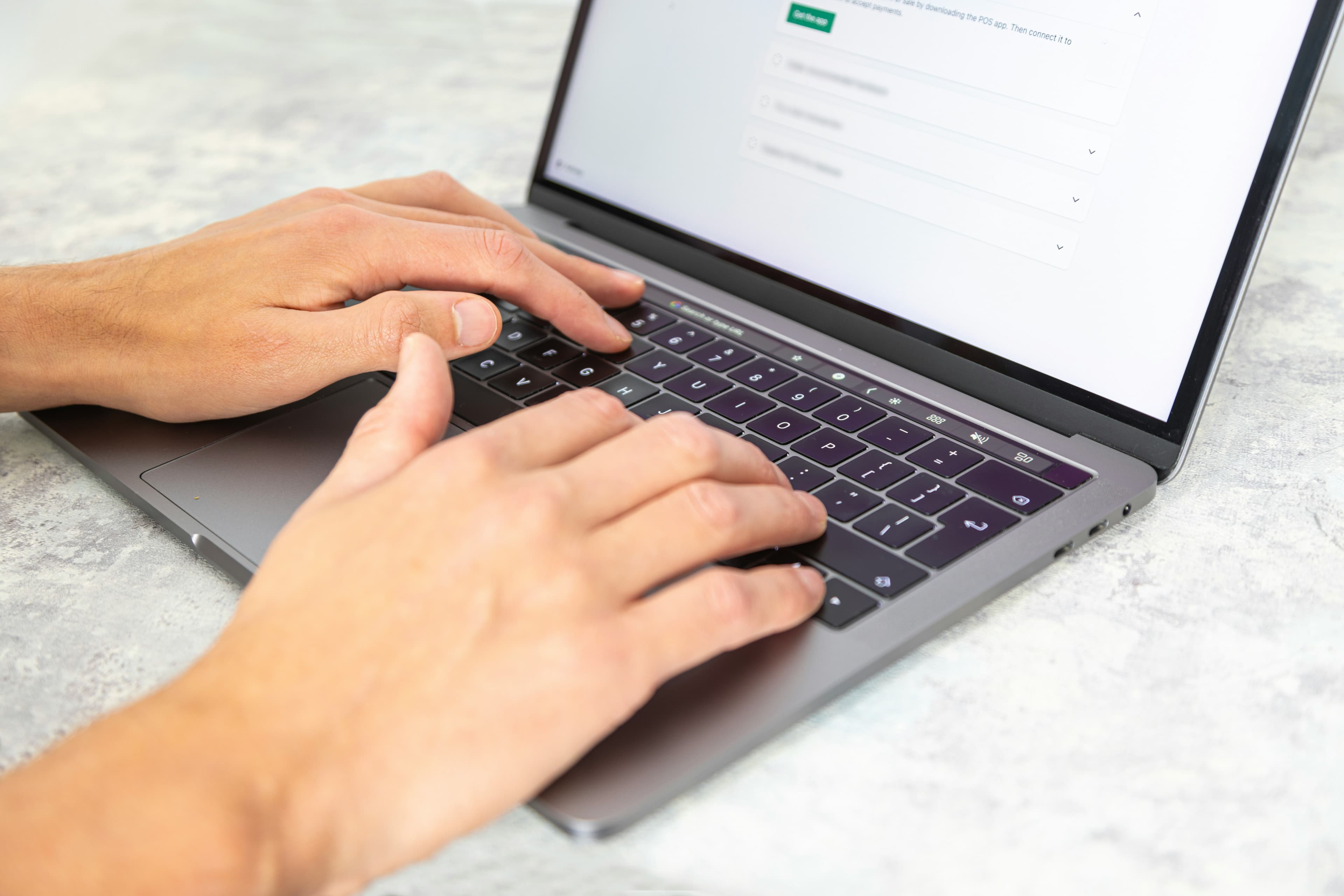 Data entry for an e-commerce